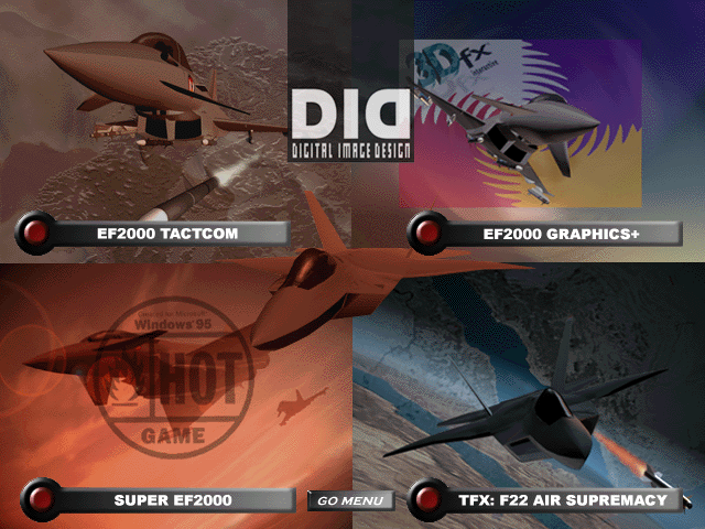 Main menu of DID Multimedia Presentation #1